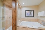 2 Full Bathrooms with separate shower and soaking tub